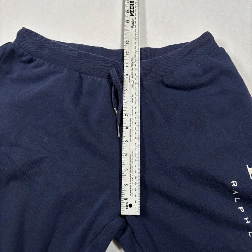 Polo Ralph Lauren Joggers Mens XL Navy Blue Logo Sweatpants Lounge Casual